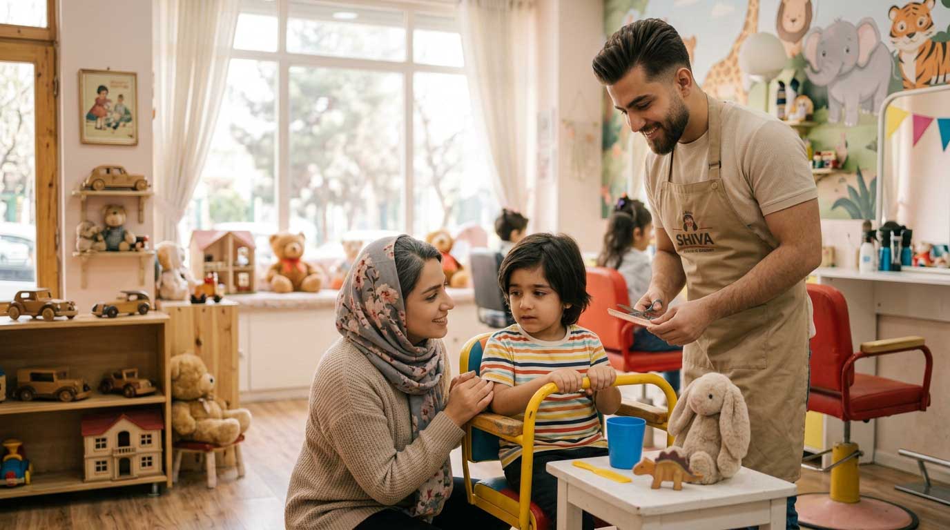 کودکی که از آرایشگاه می‌ترسد، ۶ باید و ۶ نباید